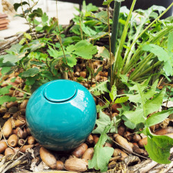Poterie d'irrigation bleu canard - Semences du Puy