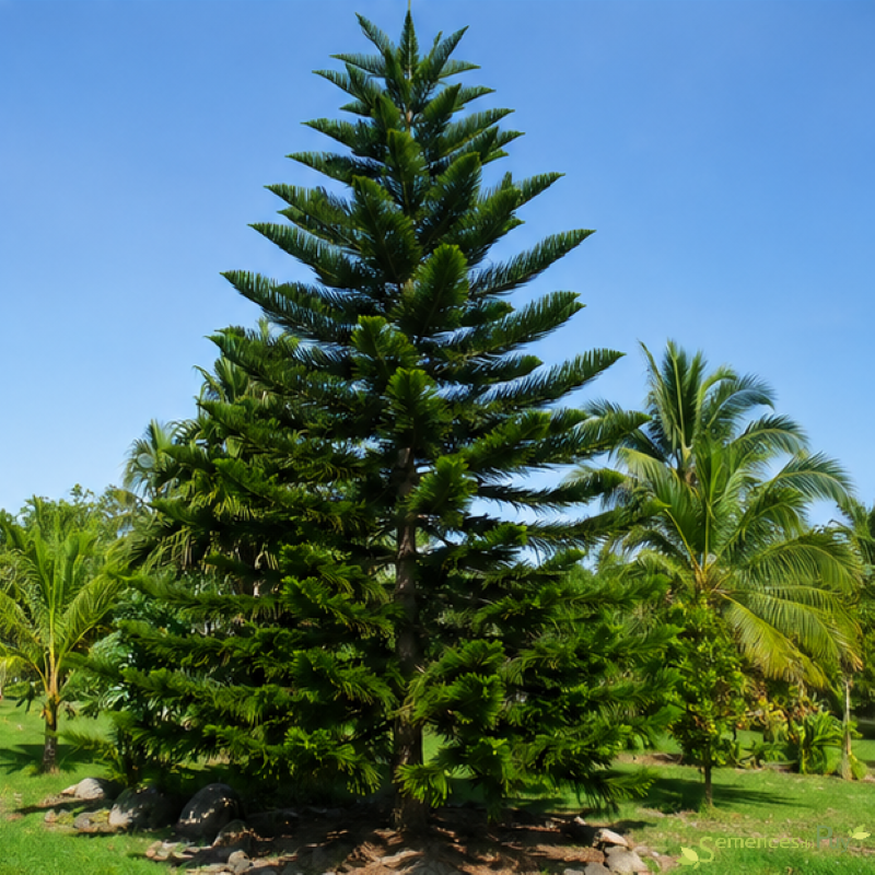 Araucaria heterophylla, Les Semences du Puy